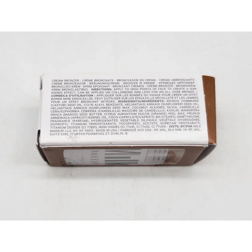 Milk Makeup Matte Bronzer Stick Baked 0.19 oz‎ Vegan Cream Hydrating Face USA